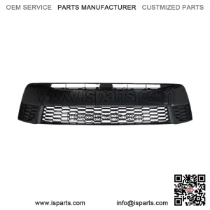 Front Bumper Lower Grille Black For 2018-2020 Toyota Sienna SE TO1036189