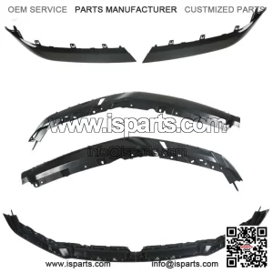 Upper Grille Molding For 2019-2022 Ram 1500 6BT18TZZAJ Black ABS Plastic