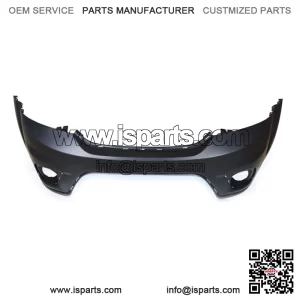 Front Bumper Cover Primed Fit For 2011-18 Dodge Journey Sport w/ Fog Lamp Holes