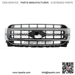 Front Bumper Upper Grille For 2021-2023 Ford F150 Chrome ML3Z-8200-FA