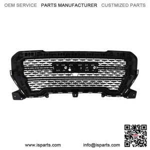 For 2019 2020 2021 GMC Sierra 1500 Front Lower Bumper Filler & Upper Grille