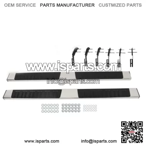 6" Running Boards for 2015-2023 Ford F150 Super Crew Cab Side Step Nerf Bars S/S