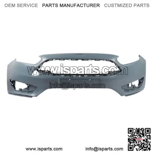 Primed Front Bumper Cover For 2015 2016 2017 2018 Ford Foc S / SE / SEL