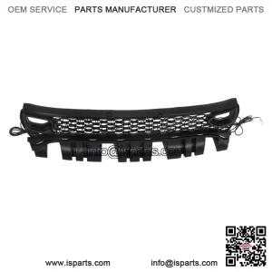 For 15-22 Charger SRT Scat Pack Style Front Upper Grille and 2LED Lights