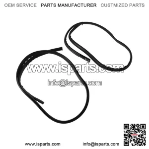 Pair Roof Trim Molding Kit For 2009-2014 Honda Fit New Black