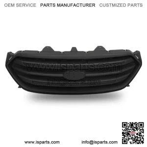 For 2013-2019 Ford Taur Front Upper Grille Full Matte Black Assembly