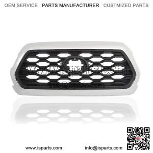 Front Grille Assembly For 2016-2022 Toyota Tacoma Silver Shell Outer 53114-04250