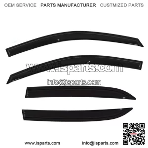 Window Visor Vent For Honda Accord 4 Door Sedan 2003-2007 Rain Guard Deflector