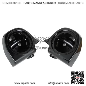 6.5" Speaker Pods Box Lower Fairing Vented For Touring Road King 1994-2013