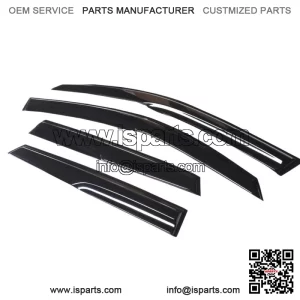 Smoke Window Visor Vent For Mazda 3 Hatchback 2004-2009 Rain Guards Deflectors