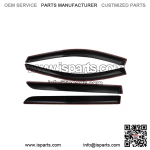 Window Visors For 2005-2007 Honda Odyssey Sun Rain Guard Vent Shade 4pcs Smoke