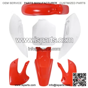 Plastic Fender Fairing Kit For Kawasaki KLX110 2002-2009 DRZ 110 2003-2005