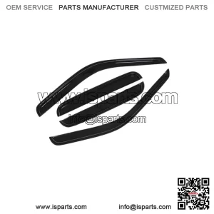 Window Visors For 1999-2016 Ford F250 F350 F450 F550 Sun Rain Guards Vent Shade