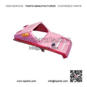 2000 POLARIS TRAIL BOSS 325 HEADLIGHT CASE PLASTIC HOUSING COVER HOOD RED(For: Polaris)