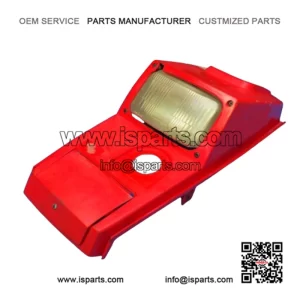 1991 POLARIS TRAIL BOSS 350L 4X4 HEADLIGHT HEAD LIGHT LAMP CENTER HOOD COVER  (For: Polaris)