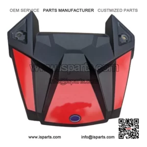 19-22 POLARIS RZR XP 1000 HOOD FRONT PANEL COVER CENTER BLACK STOCK OEM  #DD14