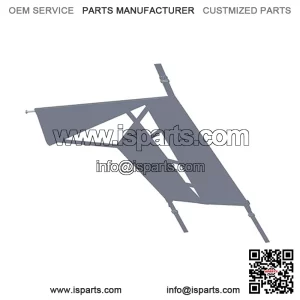 Polaris Ranger Side Net, Genuine OEM Part 2686010, Qty 1