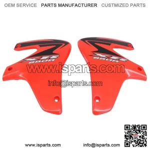 Radiator Shroud Set XR650 R 00-07 OEM Left Right Plastic Honda red