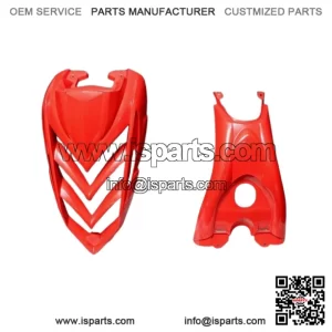 06-12 Yamaha Raptor 700 OEM GRILL NOSE CONE HOOD GAS TANK COVER RED