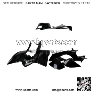 POLISPORT Plastic Kit Yamaha yfz450 2004-2014 BLACK 90074