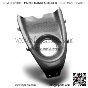NEW SUZUKI LTZ400 Z400 KFX400 BLACK CARBON FIBER PLASTIC GAS TANK COVER
