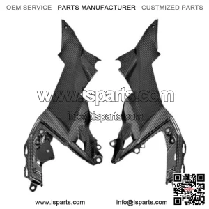 Kawasaki Z650 2020-2023 Carbon Fiber Under Tank Panels Protective Covers