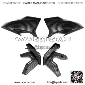 2020-2023 KAWASAKI Z 650 4-Piece Carbon Fiber Front Side Frame Fairing Cowl