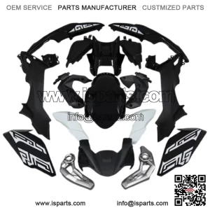 Kawasaki Z650 2017-2019 Black White Fairing Bodywork Injection ABS
