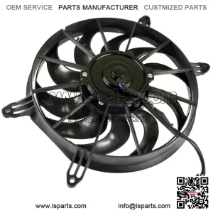 Radiator Cooling Fan Motor For Polaris Hawkeye 400 2x4 HO 2012 2013 2014 (For: Polaris Sportsman 570)