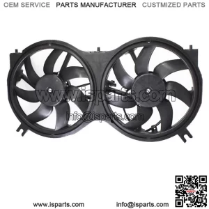 TYC623760 A/C Radiator Dual Cooling Fan Assembly For 2013-2019 Nissan Pathfinder