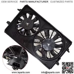 Radiator Cooling Fan Assembly For 2005-2010 Pontiac G6 2004-12 Chevrolet Malibu