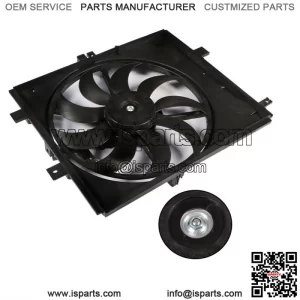 Radiator Cooling Fan Assembly For 2012-2018 Nissan Versa Sedan & Note 214819KK0A