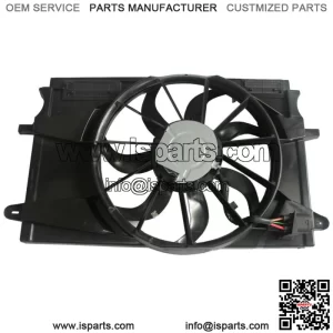 For 2017-2019 Chevrolet Cruze Dual Radiator & Condenser Fan Assembly 1.4L In.l4