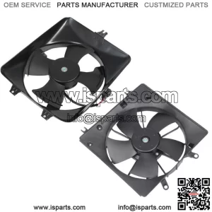 For 2003 2004-2006 Honda Accord Driver and Passenger Side Cooling Fan Assembly