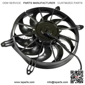 Radiator Cooling Fan Motor For Polaris Sportsman 570 4x4 6x6 2014 2015 2016-2021 (For: Polaris)