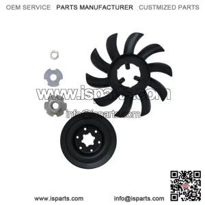 New OEM Hustler 602094 Hydro Fan Pulley Kit ?C Compatible with Raptor & SD Models (Hydro-Gear 72134)