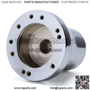 Golf Cart Steering Wheel Hub Adapter Fits Club Car DS Golf Carts Chrome