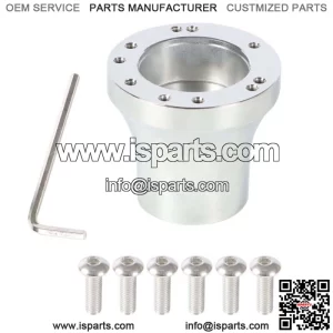For Club Car DS Golf Cart Steering Wheel Hub Adapter 5/6 Hole 1985+  Chrome