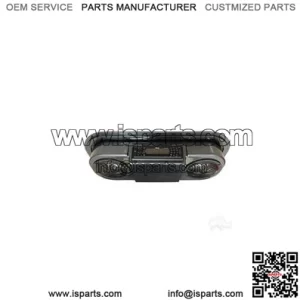 Golf Cart Carbon Fiber Console With Pyle Marine Receiver Pyle Speakers & Antenna