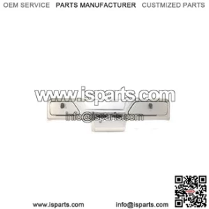 Turned Titanium EZGO Golf Cart Dash With 2 Cup Holders 2 Locking Doors 1986 - 93