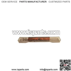 Club Car Precedent Black Locking Lid Golf Cart U-Shape Dash Tray