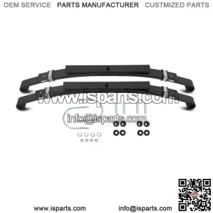 Heavy Duty Rear Leaf Springs FOR Club Car DS Golf Cart 1981+ 3 Leafs/Set of 2