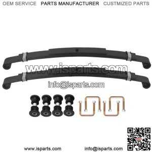 Heavy Duty Rear Leaf Springs for EZGO TXT 1996-2013 Golf Cart (Set of 2)