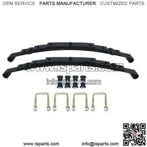 New Golf Cart Rear Heavy Duty Spring Kit 4-Leaf Fits 1994-2009 EZGO TXT