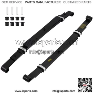 Heavy Duty Leaf Springs for Club Car Precedent Golf Cart (4 Leafs Rear set of 2)