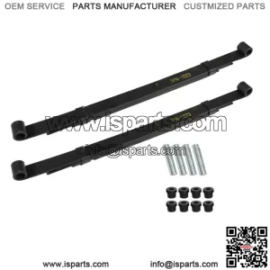 Set of Rear Heavy Duty For Club Car Precedent Golf Cart  Leaf Springs 2004-up