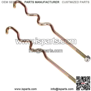 Golf Cart Battery Hold Down Rod with Nuts for Club Car Precedent Electric 2009+