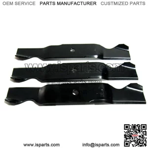 3 XHT BLADES FOR MTD CUB CADET 759-3820 759-3857 742-3013-0637 54" CUT 3"WI