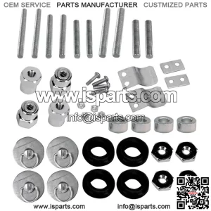 Saddlemen S4 Quick-Disconnect Docking Post and Fastener Kit