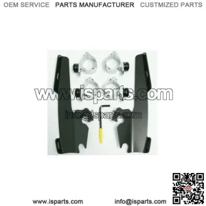 Memphis Shades Fats / Slim / Batwing Trigger-Lock Mount Kit For Harley